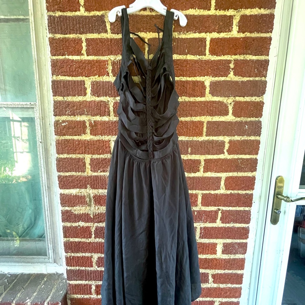 Size small black “Hollywould” high low dress